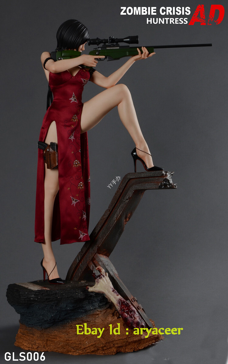 Green Leaf 1/4 Ada Wong GLS006/7 Statue Figure Model In Green Leaf 1/4 Ada Wong GLS006/7 Statue Figure Model In