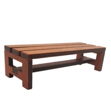 1/12 Scale Dollhouse Miniature Stool Chairs Wooden Outdoor Furniture Accessories