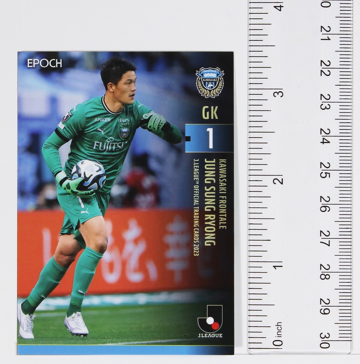 外国スポーツ選手カード JUNG SUNG RYONG - 2023 J League Professional Soccer Trading