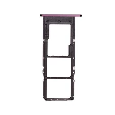 SIM Micro SD Card Tray Dual for Samsung Galaxy A14 5G Red Replacement Part