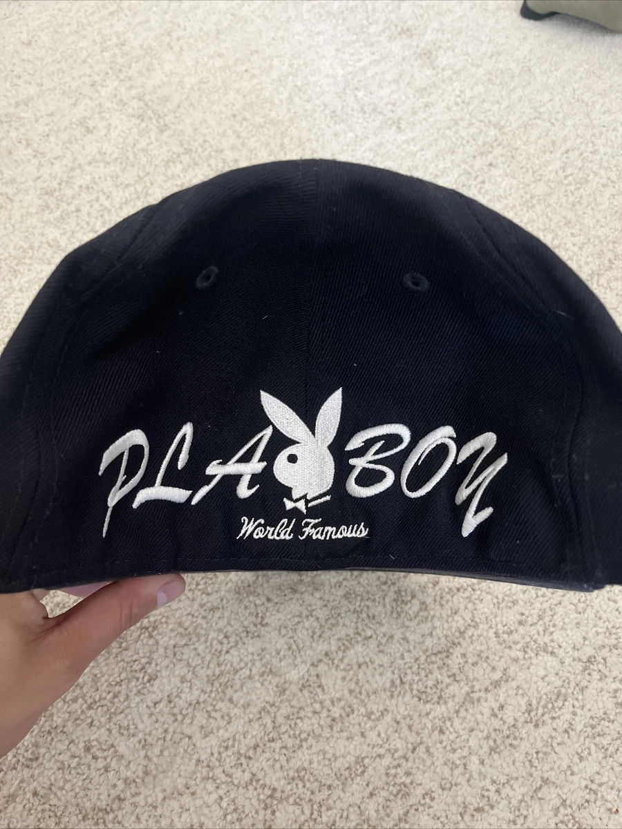 Pre-owned Supreme Playboy Box Logo New Era Cap Black