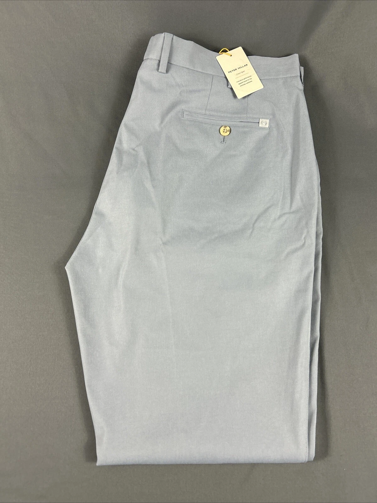 Peter Millar Golf Pants Crown Sport Raleigh Performance 40 x 34 Gray MSRP $160
Opens in a new window