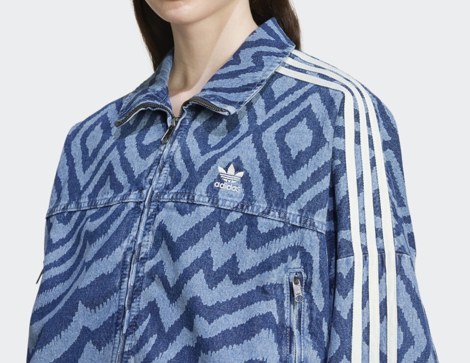 Adidas × FARM Rio デニムジャケット レディース　ウエア adidas_x_FARM_Rio_Denim_Track_