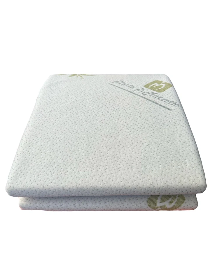 Coprimaterasso Marta Marzotto elasticizzato anallergico antiacaro in aloe vera - Immagine 2 di 3