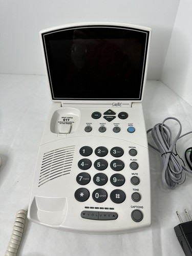 Ultratec CapTel 840 Closed Captioned Hearing Impaired Telephone Manual Box Works - Picture 9 of 19