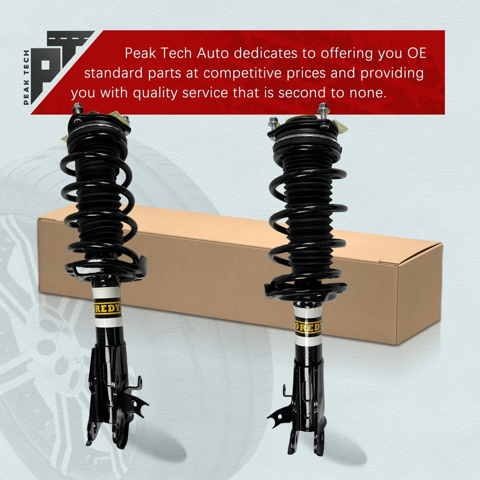 Struts for 2006 - 2011 Honda Civic 1.8L Sedan & Acura CSX 2PCs Front Right Left — 第 2/4 张图片