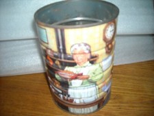 Vintage 1993 Maxwell House Coffee Can no lid Old Fashion Kitchen w/ Grandma