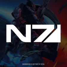 Mass Effect N7 Vinyl Decal Sticker