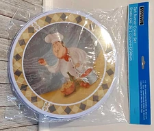 Cooking Concepts Italian Chef Stove Burner Cover Set 8" and 10"  