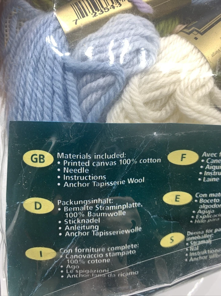 Kit de tapeçaria âncora cisnes MR340 NOVO lago lago pássaros casacos artesanato Reino Unido - Imagem 4 de 4