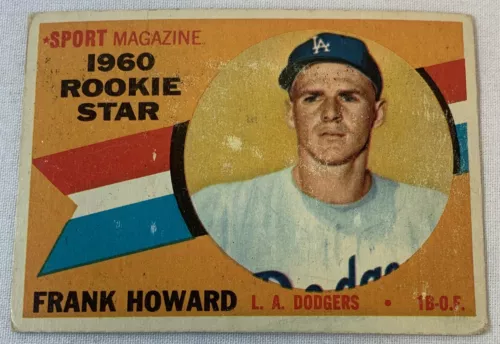1960 Topps #132 FRANK HOWARD RC