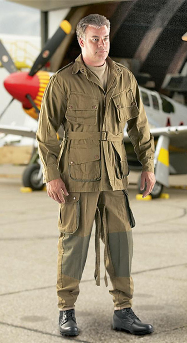 Replica WWII US Military Army M42 Airborne Jumpsuit