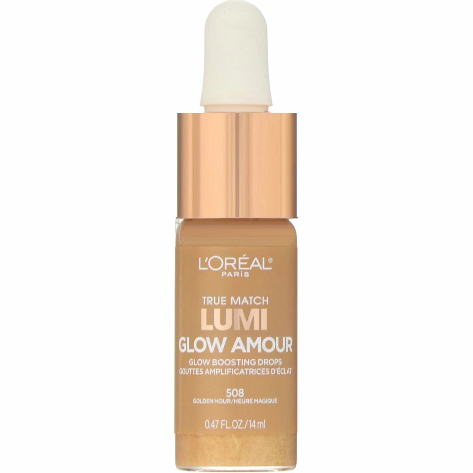 L'Oreal Lumi Glow Amour Glow Boosting Drops Highlighter Liquid Luminizer - Image 3 of 4