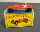 Vintage Original Boxed Lesney Matchbox #52 Maserati 4CLT/1948 Die-Cast Car