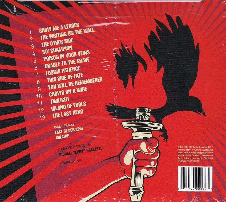 Alter Bridge ALTERBRIDGE - THE LAST HERO (1 CD) (CD) - Image 2 of 2