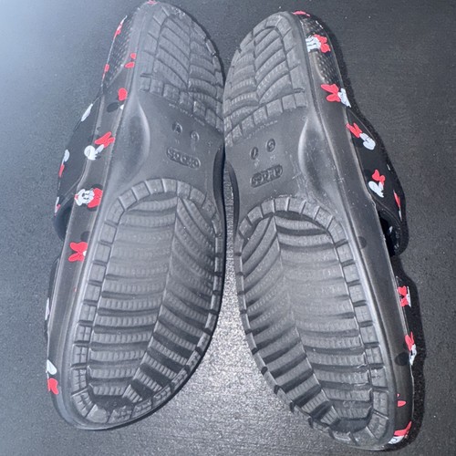 2021 DISNEY PARKS EXCLUSIVE MINNIE MOUSE CROCS SANDALS M 5 W 7 - Picture 3 of 5