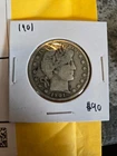 1901 Barber Half Dollar 50C Silver .900 Business Strike Circulated