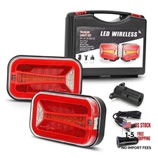 Wireless Magnetic Trailer Tail Lights Kit, LED Rechargeable Tow Version 1551