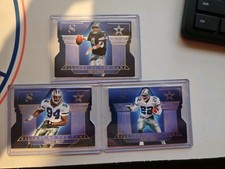 2025 Silhouette Pillars Of The Game Troy Aikman Emmitt Smith Charles Haley
