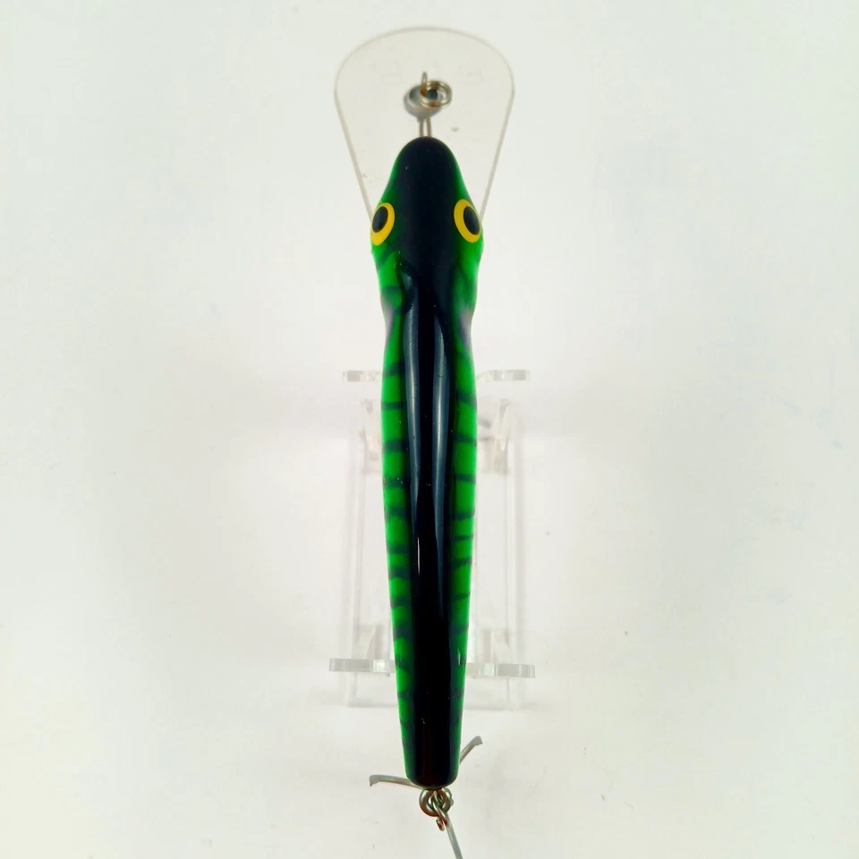 De Colección Bagley MONSTER SHAD Buzo Extra Profundo Hot Tiger H69T 4.75" EXCELENTE Foto 4 de 4