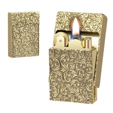Vintage Lighter, Cool Trench Lighter, Unique Pocket Pipe Lighters with Creati...