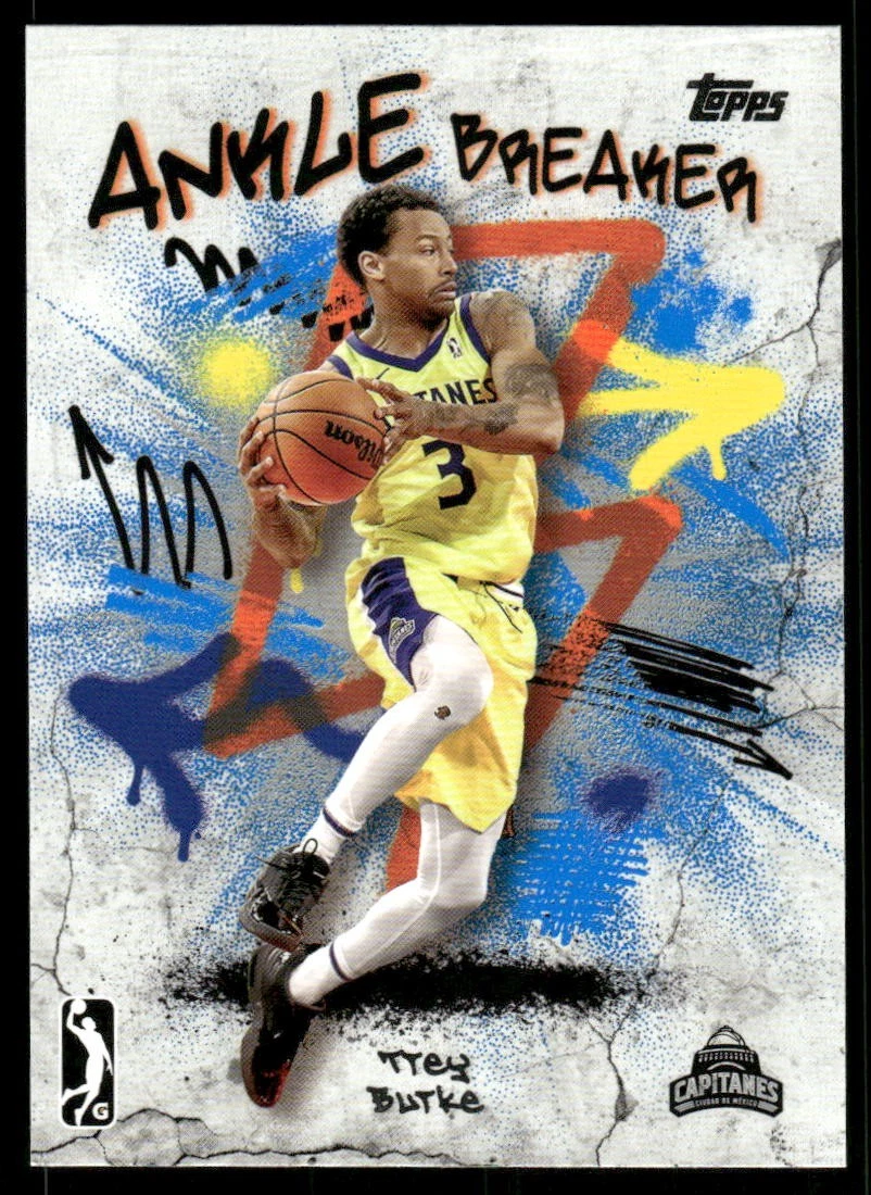2024-25 Topps G League Ankle Breaker Blue #AB11 Trey Burke - BSK