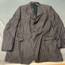 Brooks Brothers 346 Men's Suit Blazer Size 46 Gray Wool Blend Stretch Sport Coat