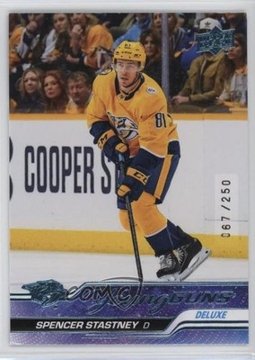 2023 Upper Deck Series 1 Young Guns Deluxe /250 Spencer Stastney Rookie RC 0jm6