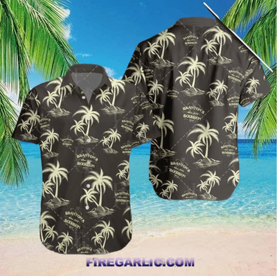 Blanton s Bourbon Tropical Islands Hawaiian Shirt