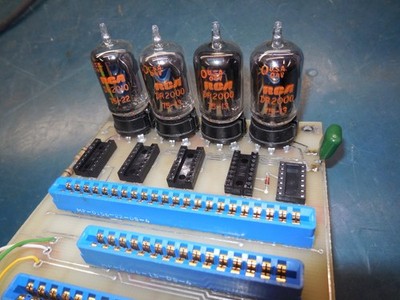 RCA DR2000 (3) and DR2010 (1) Nixie Tubes