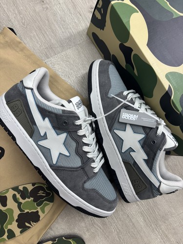 Stadium Goods x A Bathing Ape Bape Sk8 Sta Claremont Blue Size 11 Original new