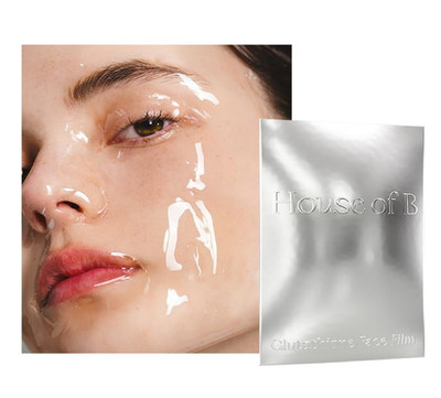 House of B Glutathione Face Film Mask 2-Step High Purity Glow Face Mask KOREA