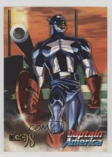 1998 SkyBox Marvel Creators Collection Captain America #38 g4q