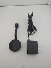 Google Chromecast Ultra 4K NC2-6A5-D Media Streamer with Power Adapter