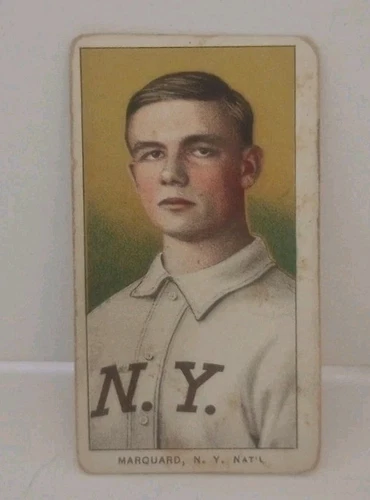 T206 Rube Marquard HOF Portrait 1910 Sweet Caporal - No Creases - Beauty