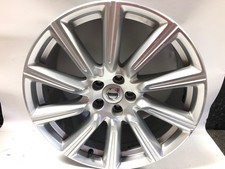 2017-2020 Volvo S90 19X8.5 Wheel 19" 10 Spoke Rim Machined Silver OEM 31471875