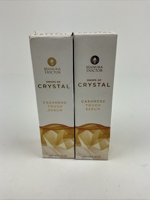 2  Manuka Doctor Drops of Crystalm Cashmere Touch Serum 1.01 oz