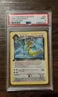 Dark Dragonite #22 Non-Holo 1st Edition Team Rocket 2000 Pokémon PSA 9