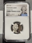 2021 S Proof Jefferson Nickel PF 69 Ultra Cameo NGC Graded — photo 1