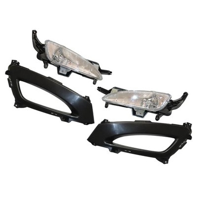 LH+RH For 2011-2013 Kia Optima Front Bumper Driving Fog Lights Lamps w/ Covers