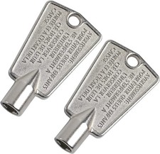 2 Pack 216702900 Freezer Door Key for Frigidaire Kenmore AP4071414 PS2061565 AP2