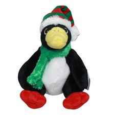 Ty Beanie Baby Toboggan - MWMT Penguin 2003 Christmas