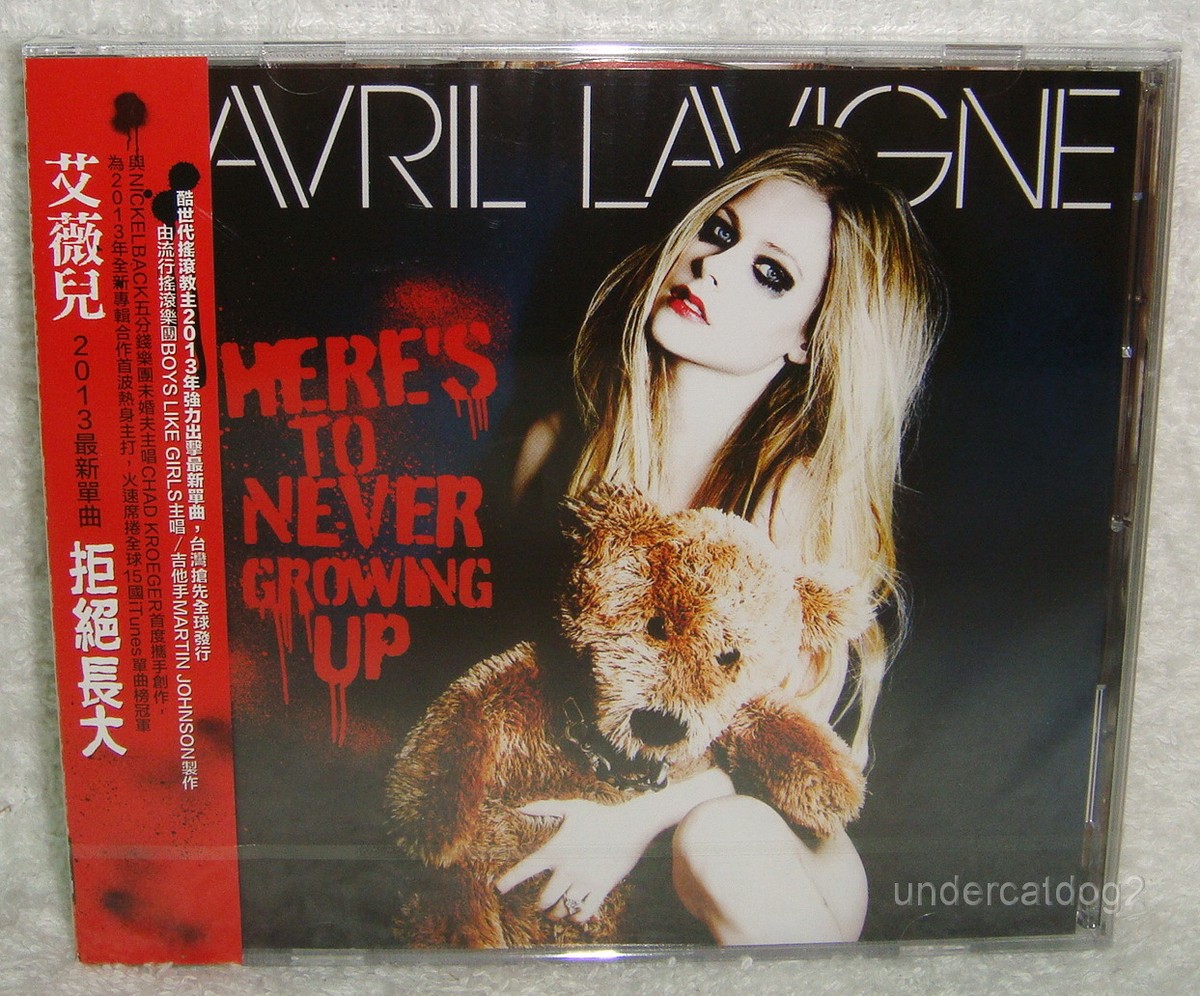 Avril Lavigne Here's To Never Growing Up Taiwan CD w/OBI | eBay