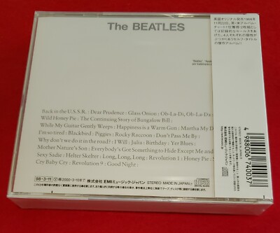 BEATLES - White Album Japan - (2CD, Mar-2000, Toshiba EMI) - Rare