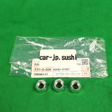 TOYOTA MR2 Land Cruiser 40 Series FJ40 Chaser Wheel Lug Hub Nut 90942-01007 x3