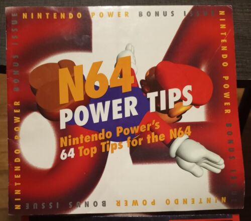 Nintendo Power Bonus Issue N64 N 64 Power Tips Strategy Booklet Mario KI Kombat