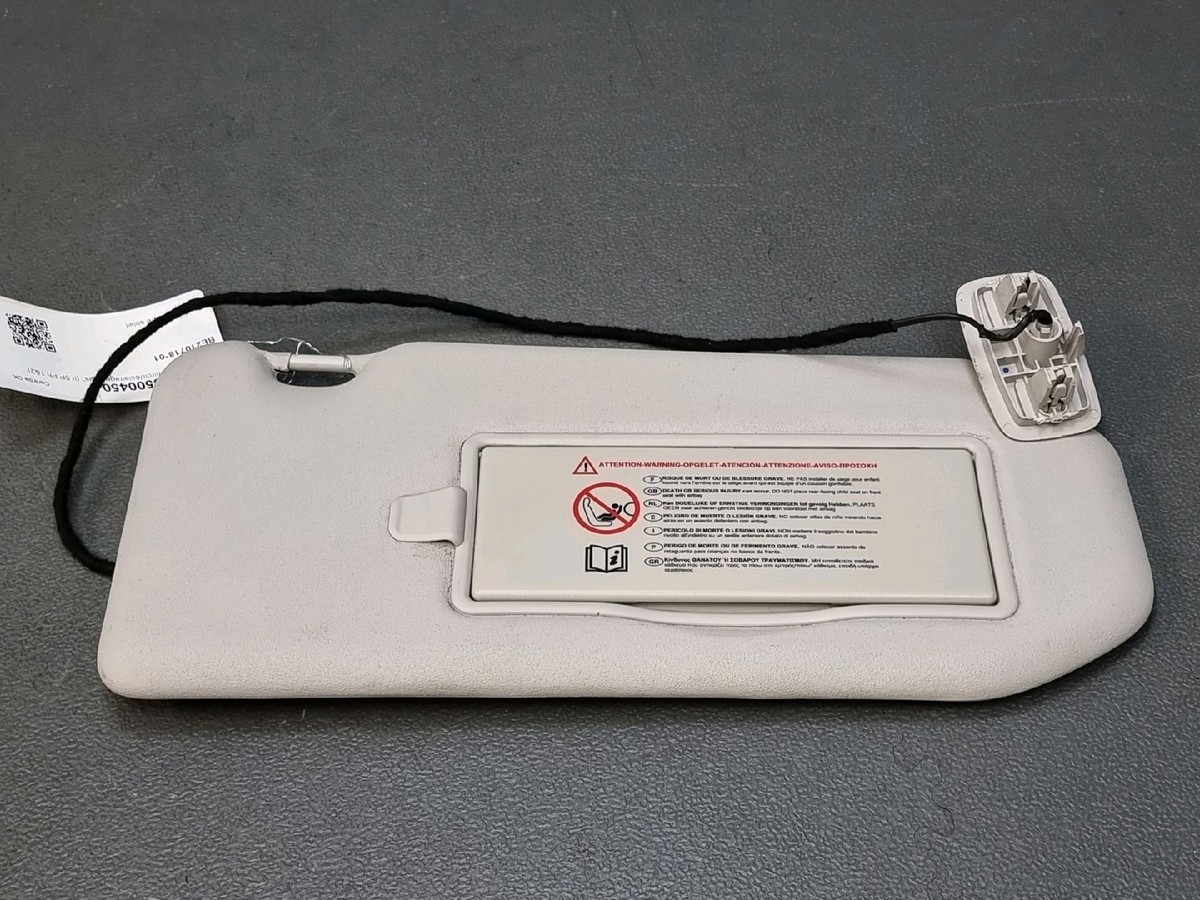 Pare-soleil Droit CITROËN C4 Phase 1 (2004-2008) – Référence 8143JF – Occasion état Correct