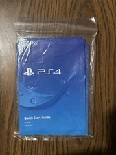 Sony Playstation 4 PS4 Quick Start Guide (Factory Sealed)