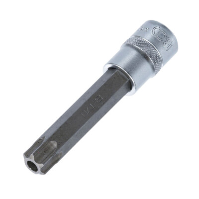 Bit-Einsatz T-Profil Torx mit Bohrung T40-T100, Antrieb 12,5 mm (1/2'') nach Wahl