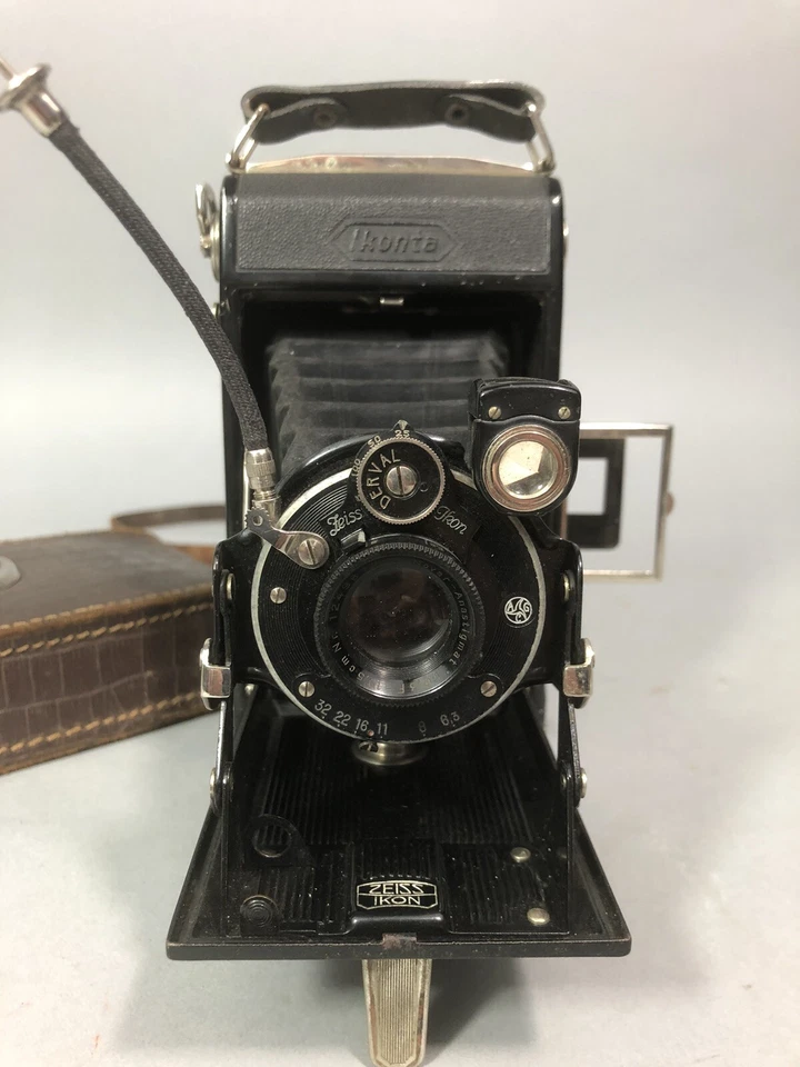 Ancien APPAREIL PHOTO à soufflet ZEISS Ikon Ikonta 6x9 BII - Photo 2/4